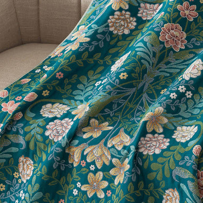 Ownkoti Botanical Floral & Leaf Cotton Gauze Bath Towel - image 3