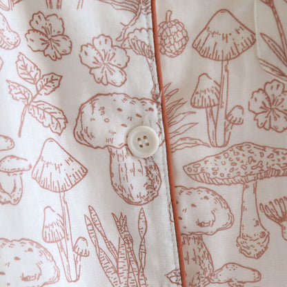 Ownkoti Jungle Mushroom & Bunny Cotton Gauze Pajamas - image 7