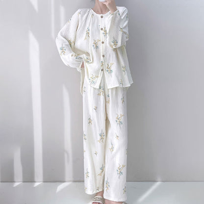 Ownkoti Bouquet Double Gauze Cotton Loungewear Set - image 1