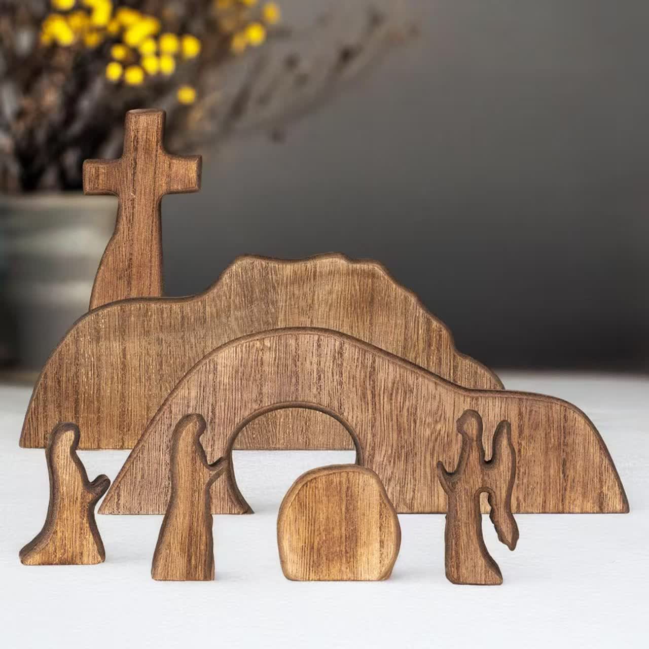 Ownkoti Easter Empty Tomb Scene Decor - image 3