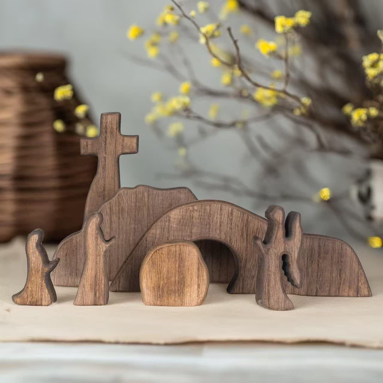 Ownkoti Easter Empty Tomb Scene Decor - image 1
