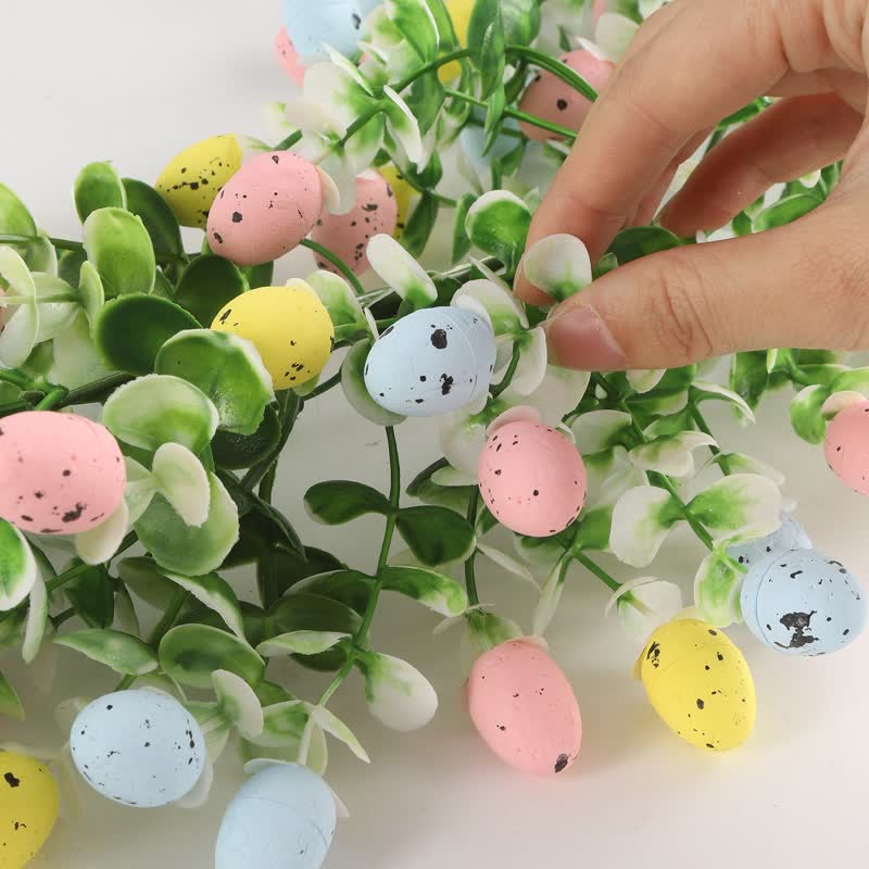 Ownkoti Artificial Easter Egg Eucalyptus Greenery Garland(2PCS) - image 3