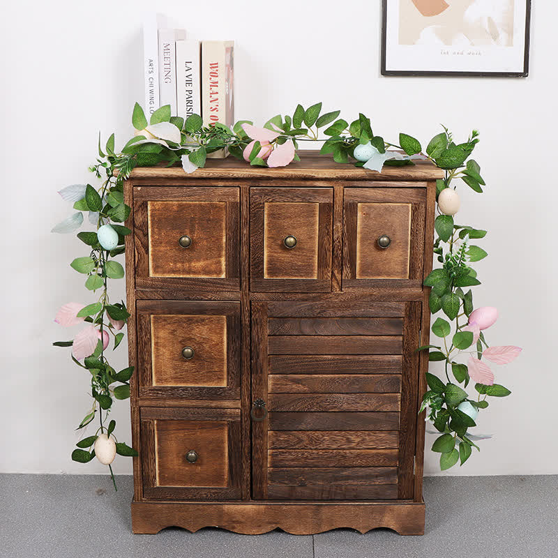 Ownkoti Faux Easter Egg Greenery Garland - image 1