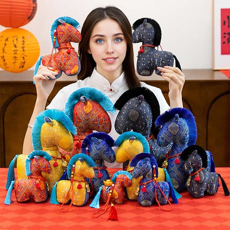 Ownkoti Heritage Style Artisan Horse Plushie - image 2