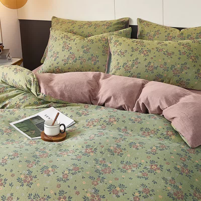 Ownkoti Ditsy Floral Cotton Double Gauze Bedding - image 3