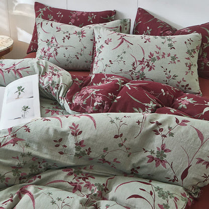 Ownkoti Branch & Floral Cotton Double Gauze Bedding - image 3