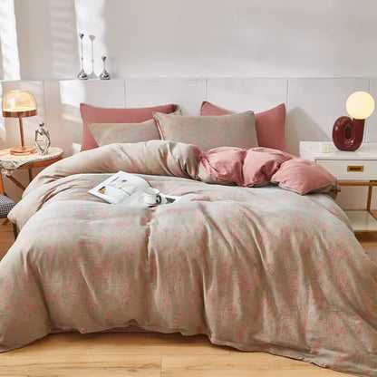 Ownkoti Lavender & Floral Cotton Double Gauze Bedding - image 5