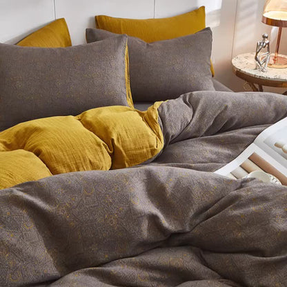 Ownkoti Subtle Geometric Cotton Double Gauze Bedding - image 4