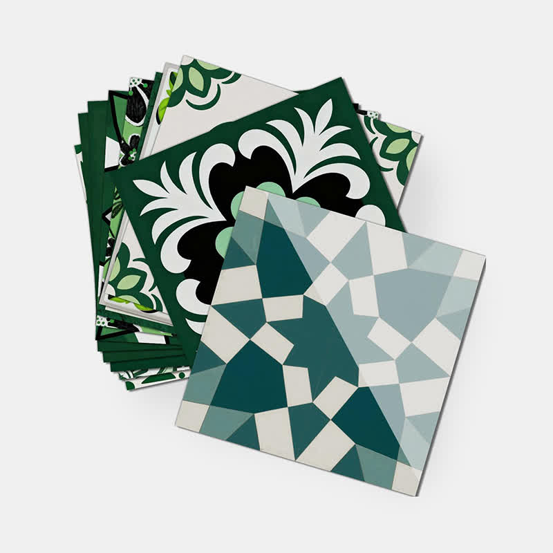 Ownkoti Retro Floral Peel and Stick Wall Sticker (24PCS) - image 10