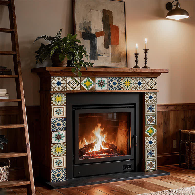 Ownkoti Vintage Peel and Stick Wall Sticker (24PCS) - image 3