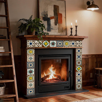 Ownkoti Vintage Peel and Stick Wall Sticker (24PCS) - image 3