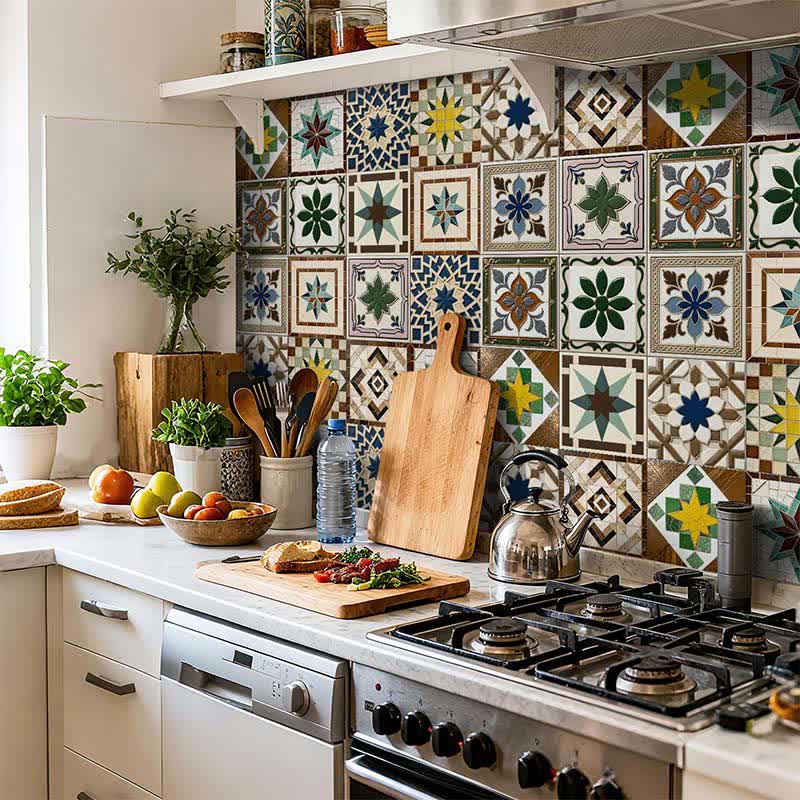 Ownkoti Vintage Peel and Stick Wall Sticker (24PCS) - image 2