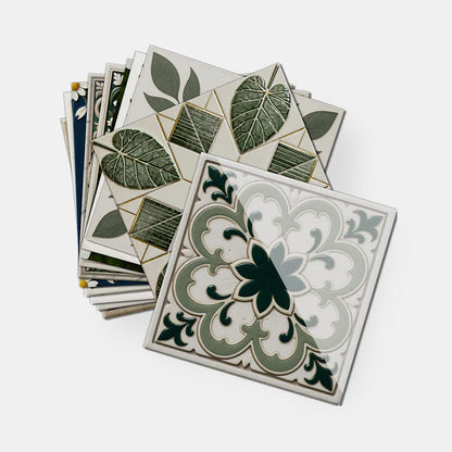 Ownkoti Sun & Floral Peel and Stick Wall Sticker (24PCS) - image 11