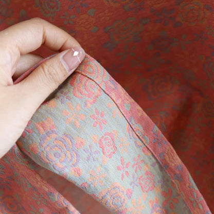 Ownkoti Double Gauze Cotton Rose Floral Nightgown - image 9