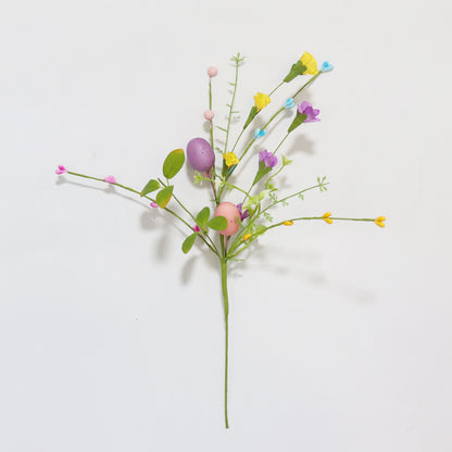 Ownkoti Easter Egg Branch with Green Leaves & Blossoms - 20PCS - 14" - image 5