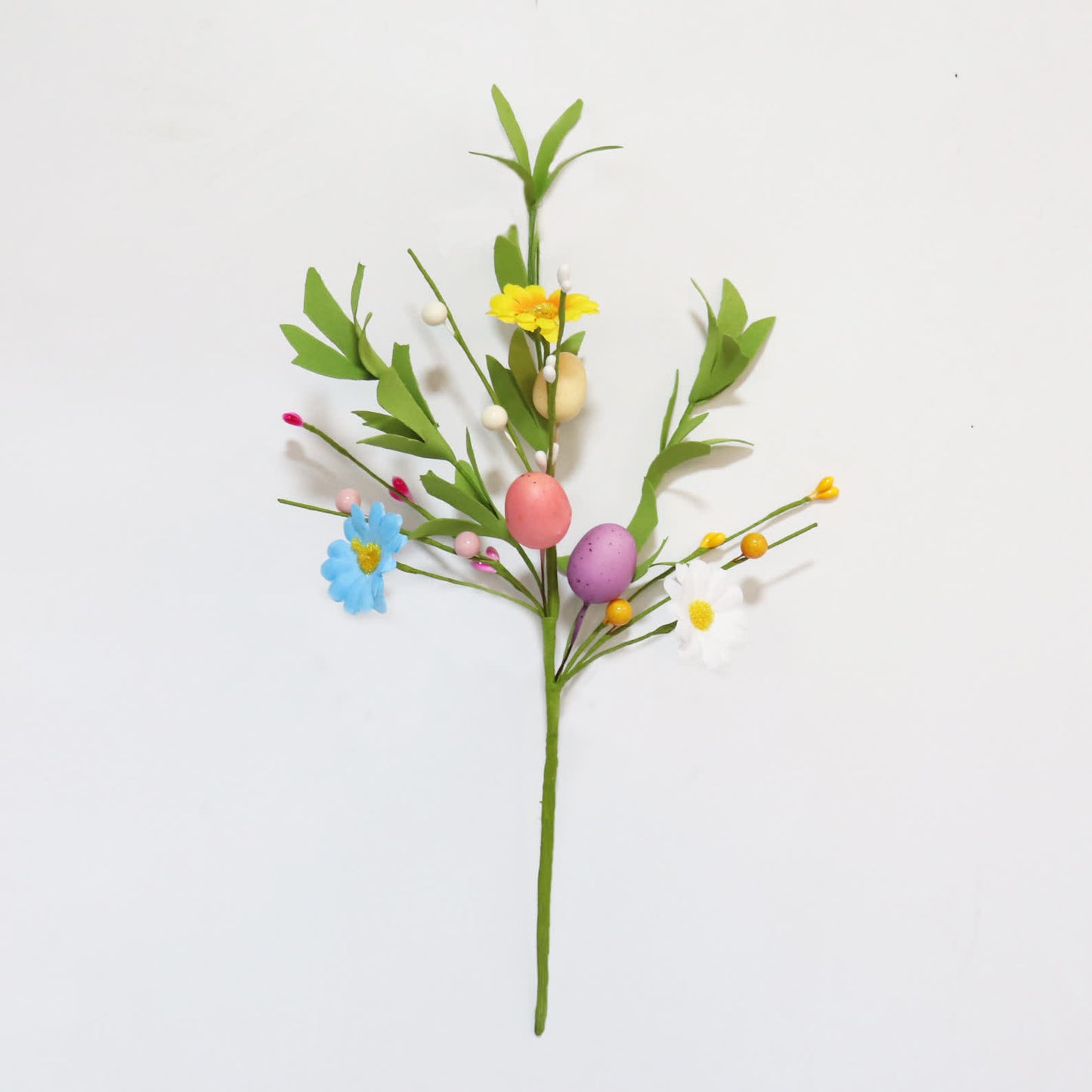 Ownkoti Artificial Spring Floral Stem for Easter Decoration - 20PCS - 14" - image 6