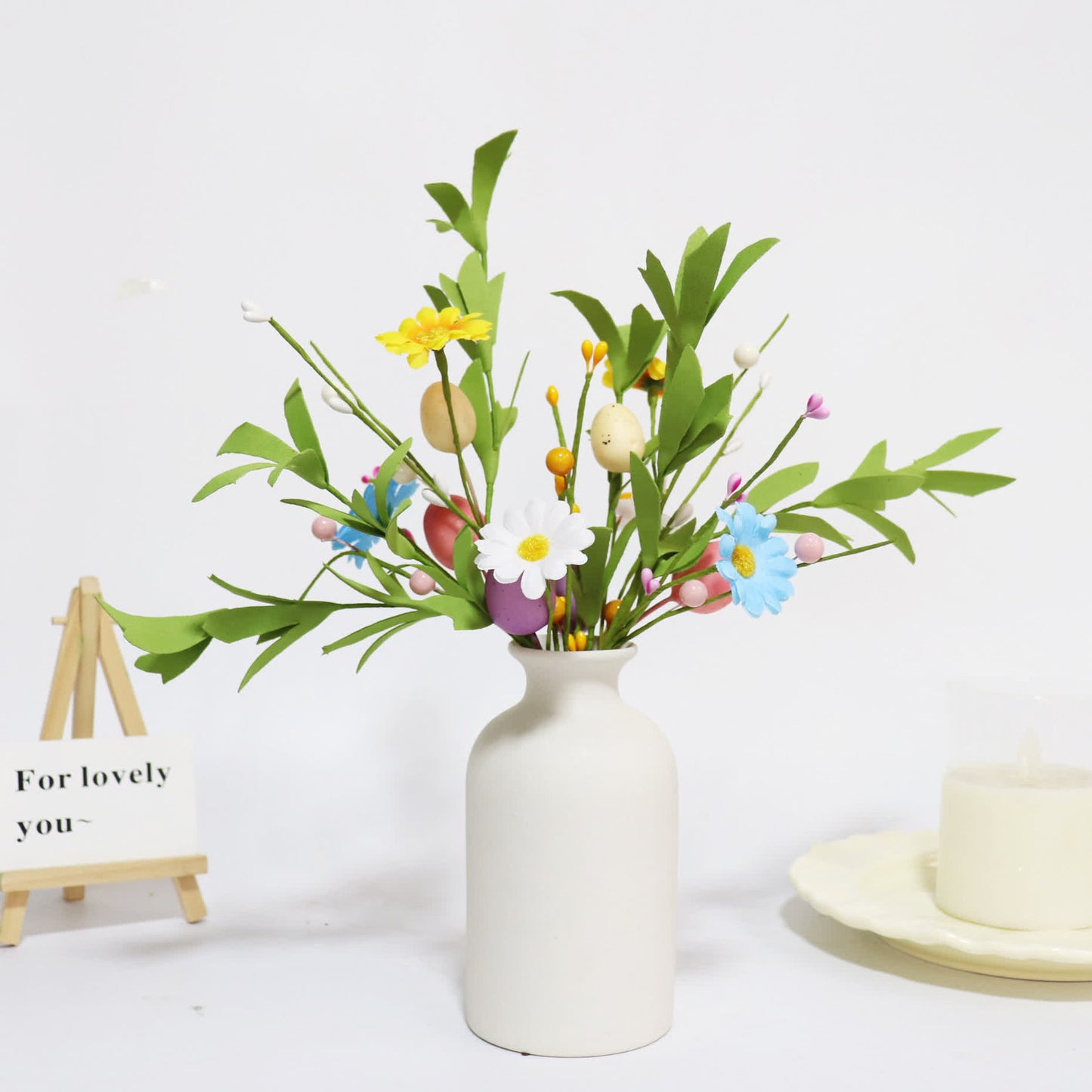 Ownkoti Artificial Spring Floral Stem for Easter Decoration - image 2