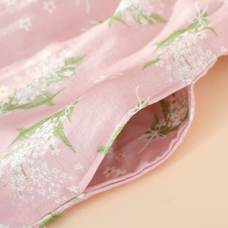 Ownkoti Baby's Breath Cotton Gauze Sleeveless Nightdress - image 5