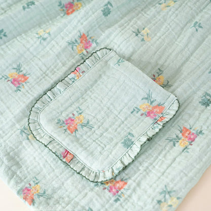 Ownkoti Floral Cotton Gauze Flutter Sleeve Pajama Set - image 6