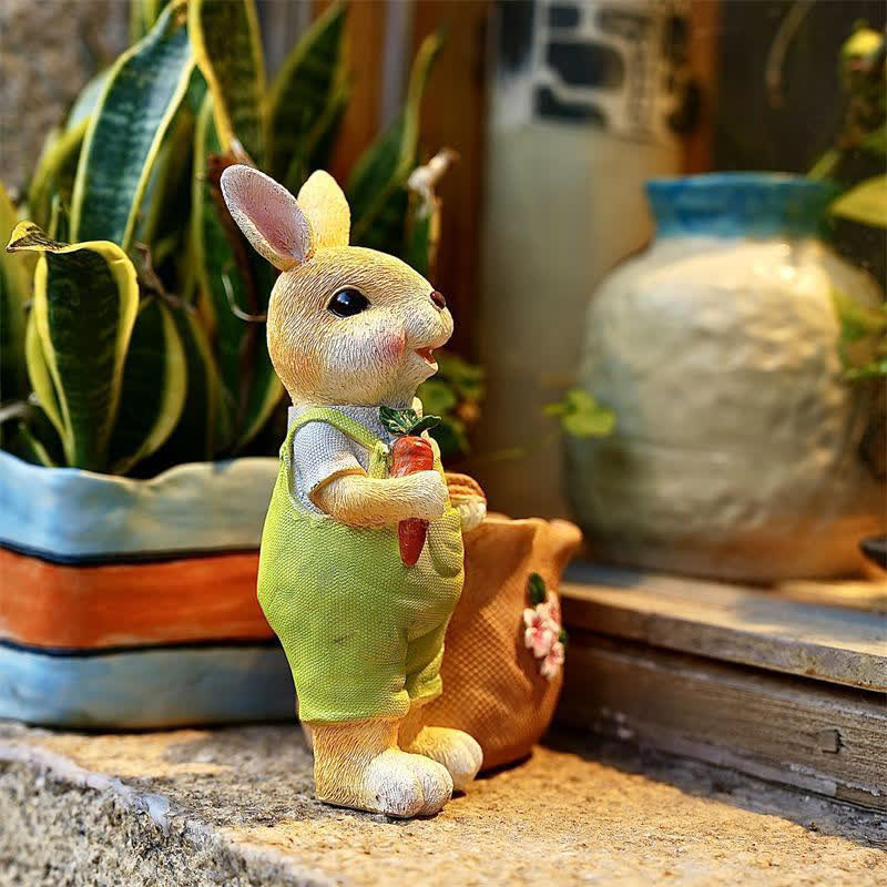 Ownkoti Resin Bunny Garden Succulent Planter Pot - image 10