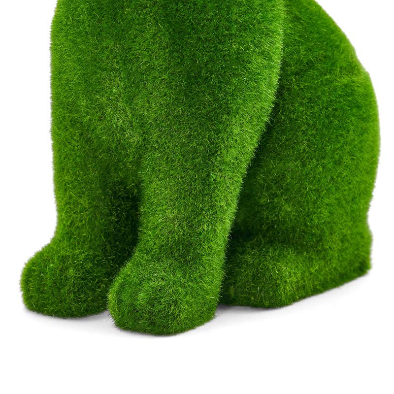 Ownkoti Rabbit Figurine with Green Flower Crown - image 24