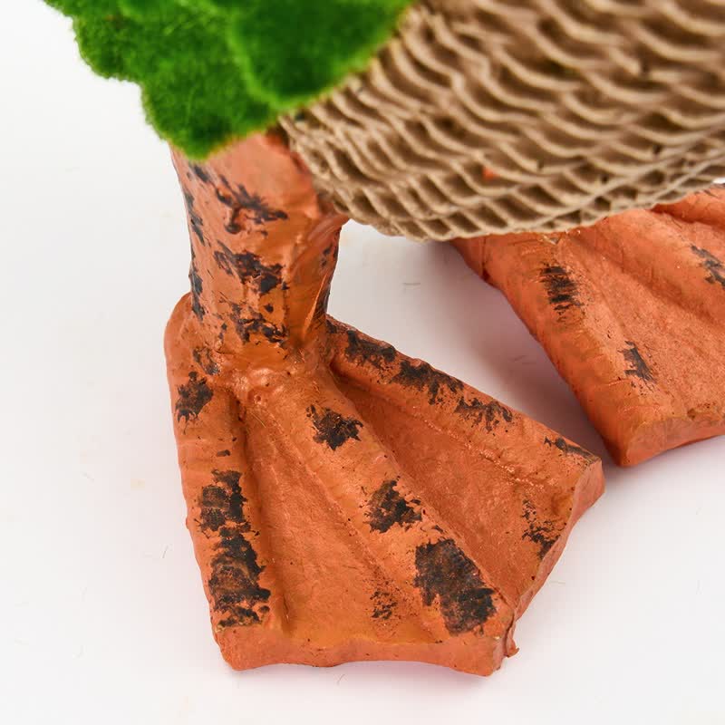 Ownkoti Faux Rattan Flocked Duck Garden Figurine - image 16