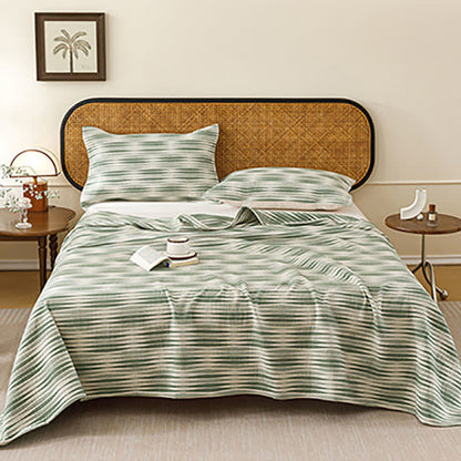 Ownkoti Curved Wave Cotton Gauze Quilt Blanket - image 7