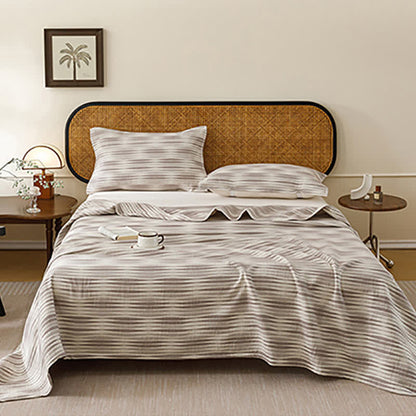 Ownkoti Curved Wave Cotton Gauze Quilt Blanket - image 3