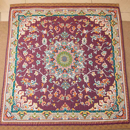 Ownkoti Retro Ethnic Style Cotton Quilt Blanket - image 2