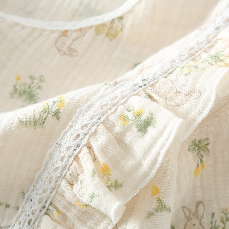 Ownkoti Refresh Bunny Pure Cotton Pajama Set - image 6