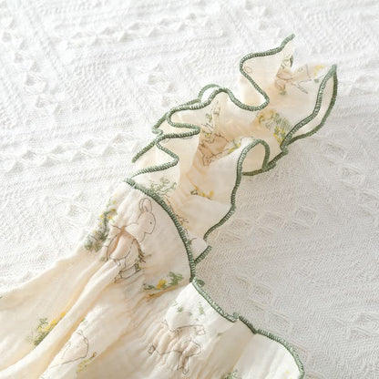 Ownkoti Cotton Ruffle Bunny Cami Nightgown - image 3