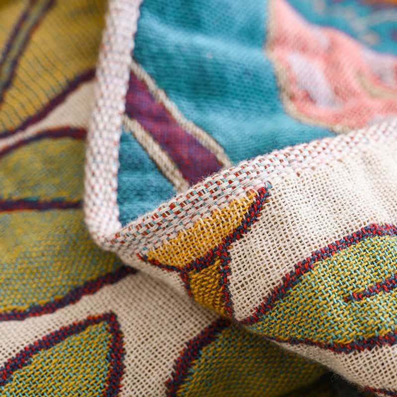 Ownkoti Retro Floral Pure Cotton Quilt Blanket - image 5