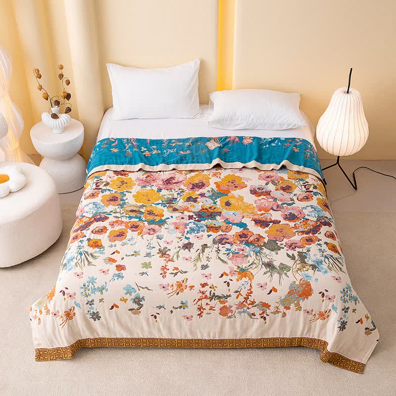 Ownkoti Floral Garden Pure Cotton Blanket - image 4