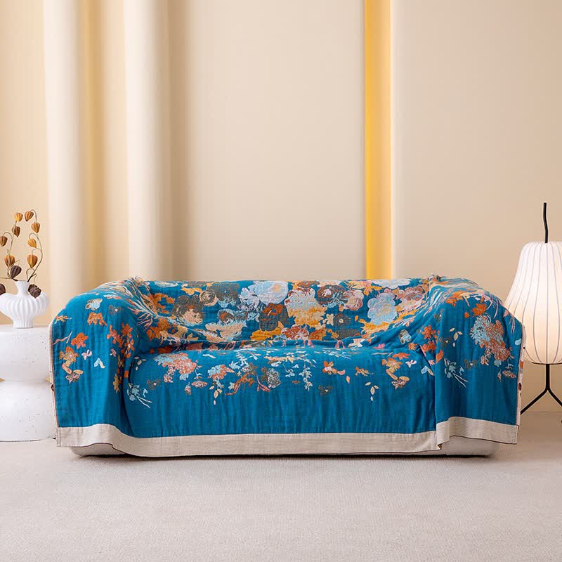Ownkoti Floral Garden Pure Cotton Quilt Blanket - image 3