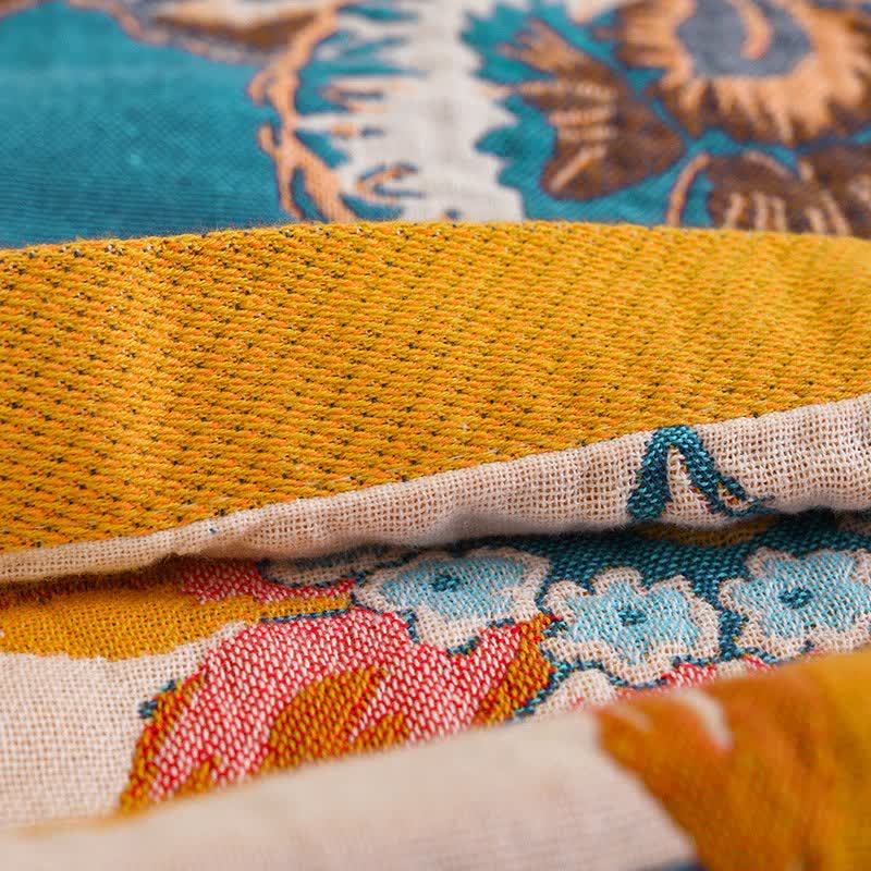 Ownkoti Blooming Floral Pure Cotton Blanket - image 7