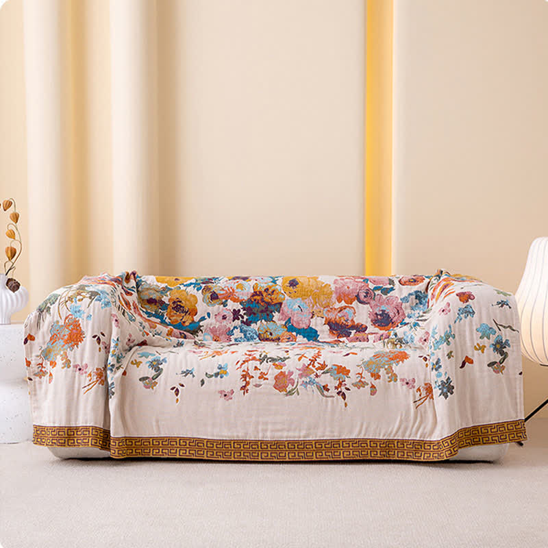 Ownkoti Floral Garden Pure Cotton Quilt Blanket - image 4