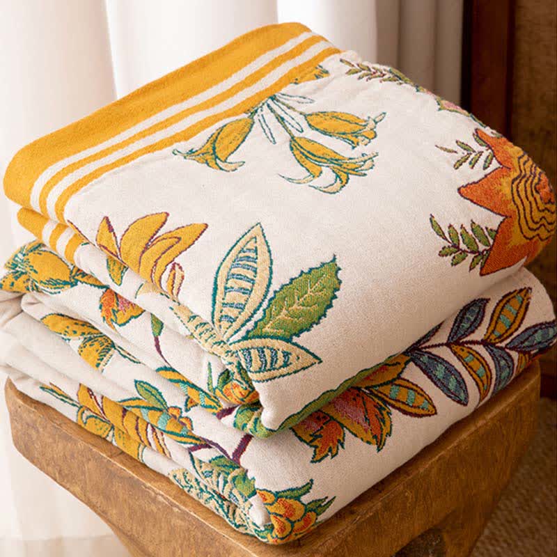 Ownkoti Vibrant Floral Pure Cotton Blanket - image 2