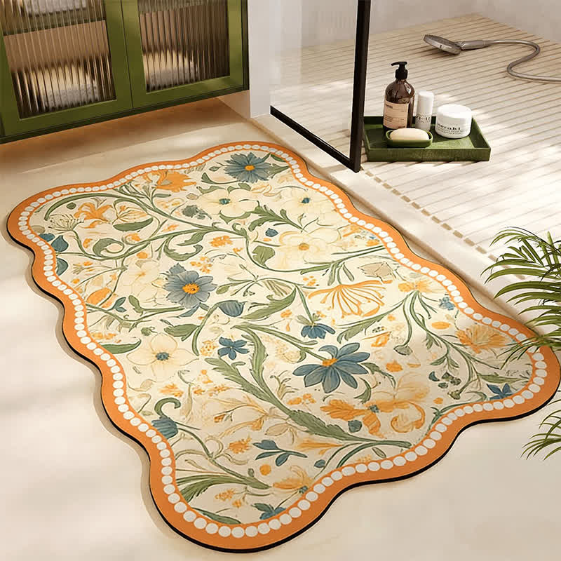 Ownkoti French Chic Diatom Mud Absorbent Bath Mat - Rectangle - 23" x 35" - image 0