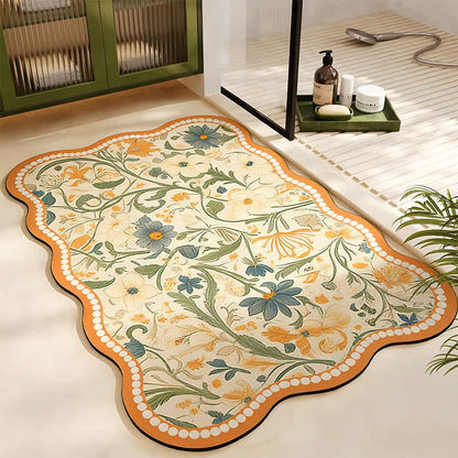 Ownkoti French Chic Diatom Mud Absorbent Bath Mat - Rectangle - 23" x 35" - image 0