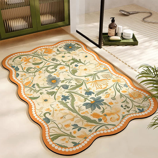 Ownkoti French Chic Diatom Mud Absorbent Bath Mat - Rectangle - 23" x 35" - image 0