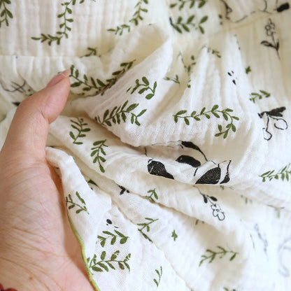 Ownkoti Cat & Leaf Pure Cotton Sleeveless Pajamas - image 8