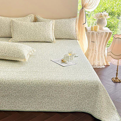 Ownkoti Elegant French Floral Quilted Bedspread - image 3