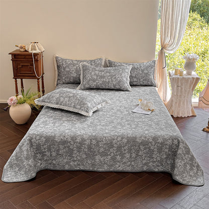 Ownkoti Botanical Cotton Quilted Cotton Bedspread - image 1
