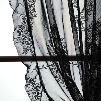 Ownkoti Cottage Lace Sheer Curtain with Ruffle Trim - image 26