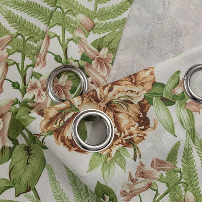 Ownkoti Cottage Style Floral & Leaf Curtain - image 10