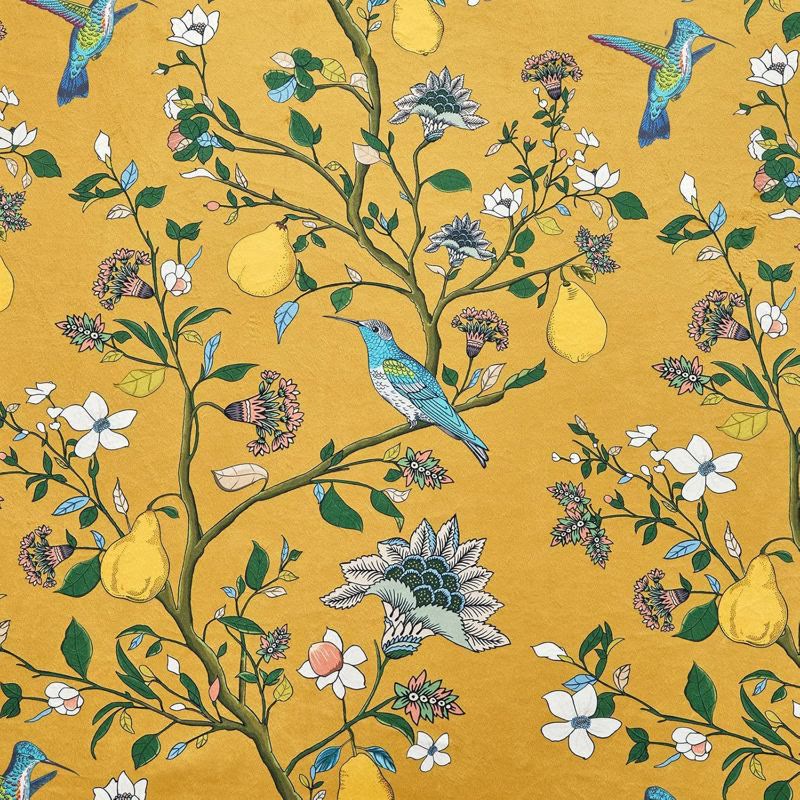 Ownkoti Vintage Country Bird & Floral Curtain - image 19