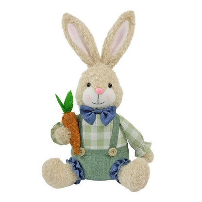 Ownkoti Easter Sitting Bunny Plush Figurine Decor - image 11