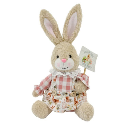 Ownkoti Easter Sitting Bunny Plush Figurine Decor - image 16