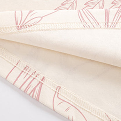 Ownkoti Elegant Floral Cotton Round-neck Pajama Set - image 6