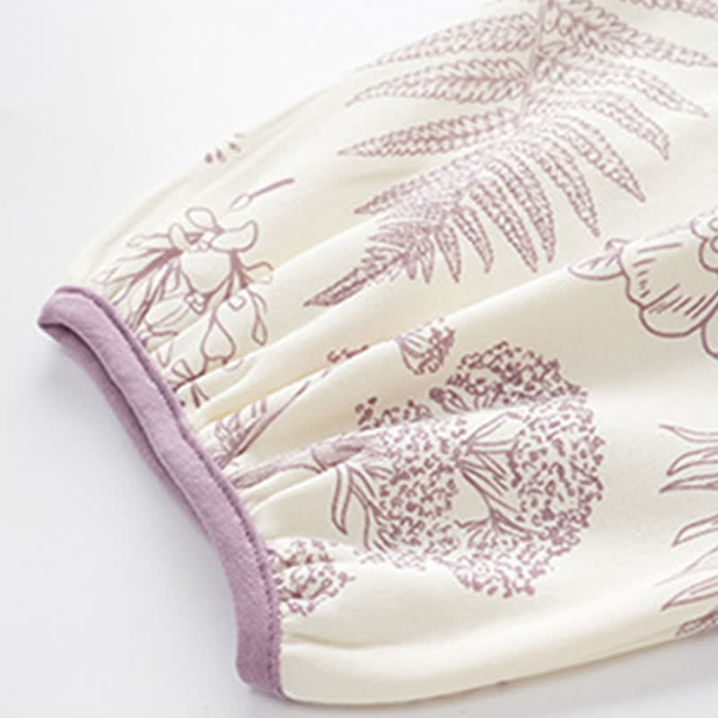 Ownkoti Botanical Cute Rabbit Cotton Loungwear Set - image 5